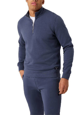 Björn Borg Centre Half Zip Underkläder Herr Grå XXL