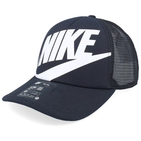 Nike - Musta trucker Lippis - Rise Futura Black/White Trucker @ Hatstore