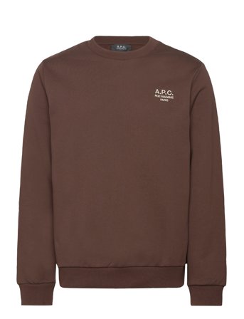 A.P.C. Sweatshirt Standard Rue Madame - Brown - S
