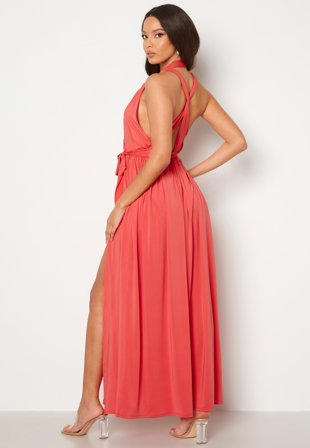 Bubbleroom Occasion Dyanisa Gown Coral Klær