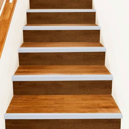 Vidaxl Nez de marche 30 st Silver 67 cm Aluminium