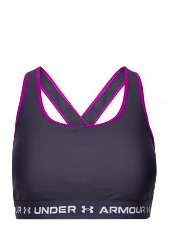 Ua Crossback Mid Bra Lingerie Bras & Tops Sports Bras - ALL Marinblå Under Armour