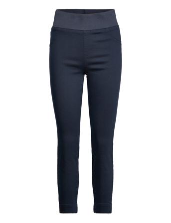 Fqshantal-Pa-7/8-Slit Slimfit Housut Pillihousut Sininen FREE/QUENT