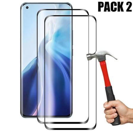 Härdat glas för Xiaomi Mi 11 Pro - 2 delar - Transparent skyddsglas Transparent