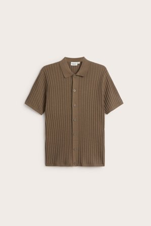 Kappahl | Strikkegenser med struktur | Brun