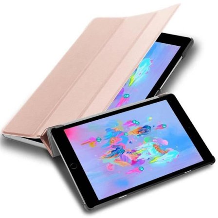 Etui för Apple iPad PRO (9.7 Zoll) Fodral i ROSA PASTELL Tabletcase Skydd Auto Wake Up Plånbok Wallet