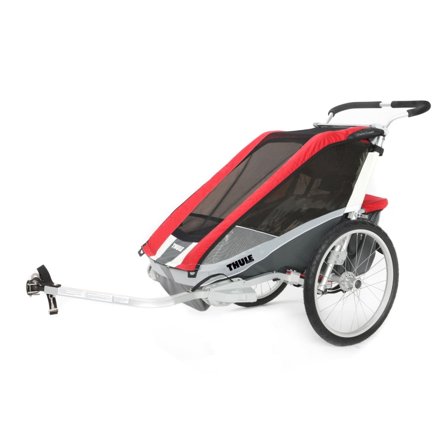 Thule Chariot Cougar 2 bike trailers Red OneSize