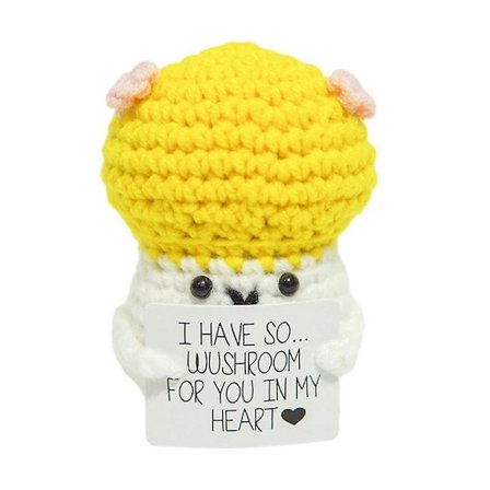 Db Håndlavet Diy Følelsesmæssig Støtte Syltede Gave, Hæklet Sød Hæklet Strik Dukke, Hjem Dekoration Ornament Gaver