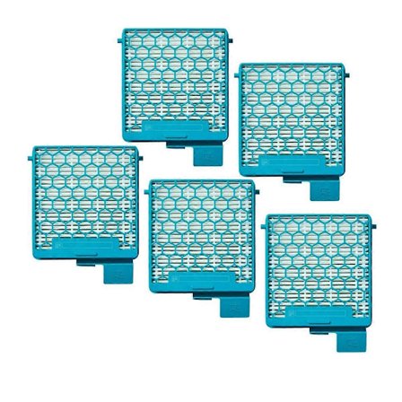 5 st Filter för Boost CX1 Dammsugare Reservdelar Vakuum AirClean Filter - 60 Fint Damm Hygien
