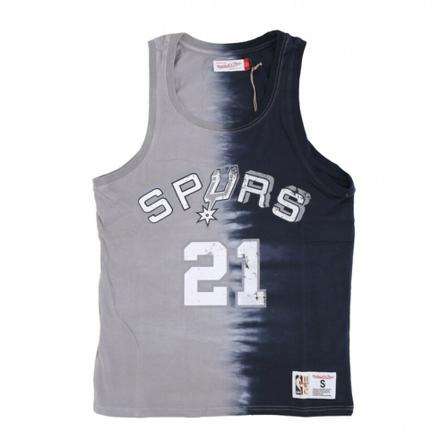 Mitchell & Ness tank top nba vertical tie dye Grå, Herre