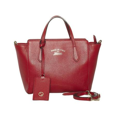 Gucci Vintage, pre-owned bag Swing Rood, Dames, Maat:ONE Size,leer
