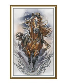 Kirjontapakkaus Taulu Jalo ravuri-Nova Sloboda