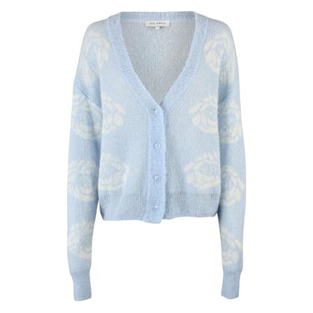 Six Ames Cardigan Blå, Dame Cardigans