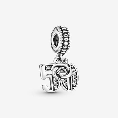 Pandora - 50-årsjubileumsberlock - Sterlingsilver