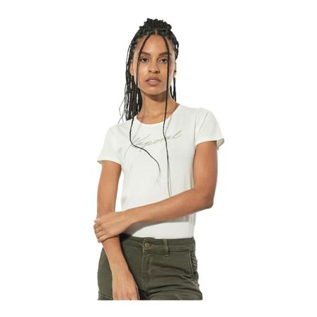 Kaporal Curved t -shirt Hvid, Dame T-shirts