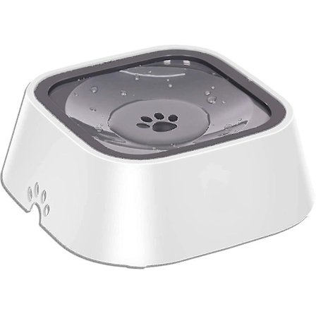 Hundskål Hund Vatten Skål Spillfri Husdjur Vatten Skål Långsam Vatten Matare Hundskål Halkskydd Husdjur Vatten Dispenser Matare Skål För Hundar Och 