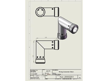 UNICOL vinkel 2" søyle CEJB
