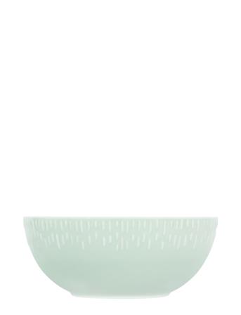 Confetti Saladbowl W/Relief 1 Pcs . Giftbox Home Tableware Bowls & Serving Dishes Salad Bowls Green Aida