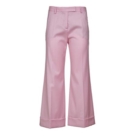 Semicouture, Wide Trousers Roze, Dames, Maat:S