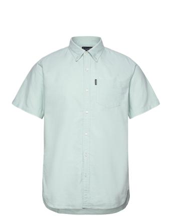 Vintage Oxford S/S Shirt Green Superdry