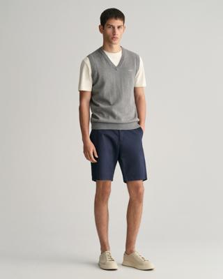 GANT - Shorts i twill med slim fit - Herre - 38