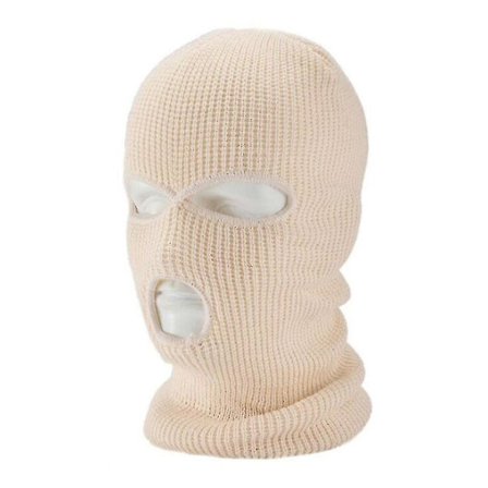 Ny 3-håls helmask för skidmask Cap Balaclava Hood Beanie Warm Tactical Hat