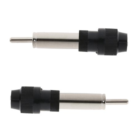 Miesten auto-CD-radio Steoro Antenni ANTENNI PLUG Korjaussovittimen liitin Muovinen Kahva Tee itse antennisovittimen pistoke 2kpl