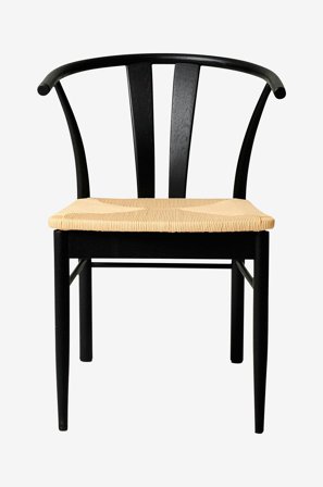 Nordic Furniture Group - Spisebordsstol Chiba i lakeret eg 2 pak - Sort - Stole - Fra Homeroom