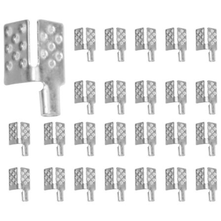 80 st Carbon Termisk Filmklämma Koppling, Varm Golv Kopparpläterad Silverklämma Tillbehör, Golv