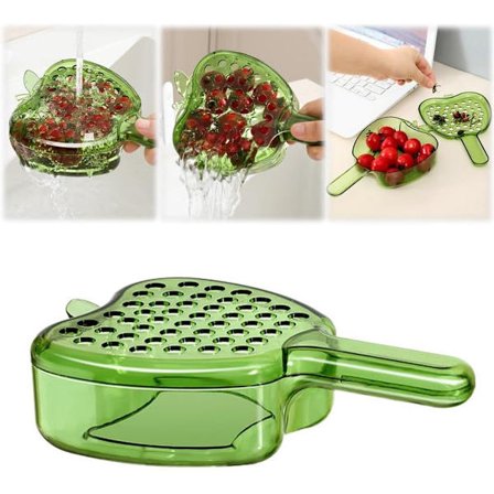 Avrenningshjelp - Kjøkken Sil - Kjøkkenutstyr - Multifunksjonell Avrenningskurv - Sil - Plast