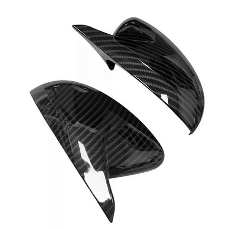 1 par Bilsidospegelkåpor Kompatibla med Peugeot 208 308 508 2008-Perfekt