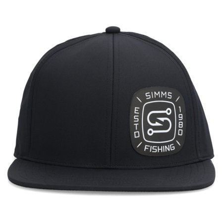 Simms Flatbill Cap Black