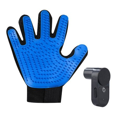 Elektrisk kæledyrsplejehandske med spraytåge - Slut med flyvende hår!