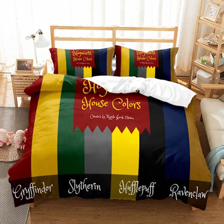 Harry Potter School of Magic Digital Print Dynebetræk Sæt - hogwarts4