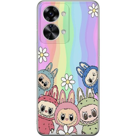 Kompatibelt Mobildeksel til OnePlus OnePlus Nord 2T Regnbage