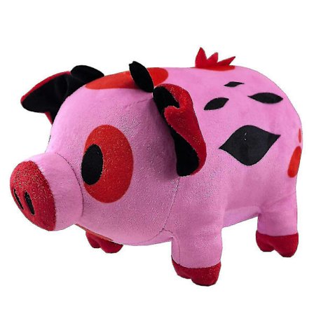 Hazbin Hotel Taeyue Fat Nuggets Gris Plys Legetøj Chubby Plys Dyr Dukke Pude Tegneserie Helluv Boss Legetøj Figur Gaver