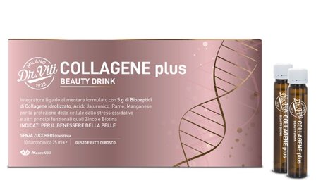 Dr Viti Collagene Plus Beauty Drink 10x25ml Integratore