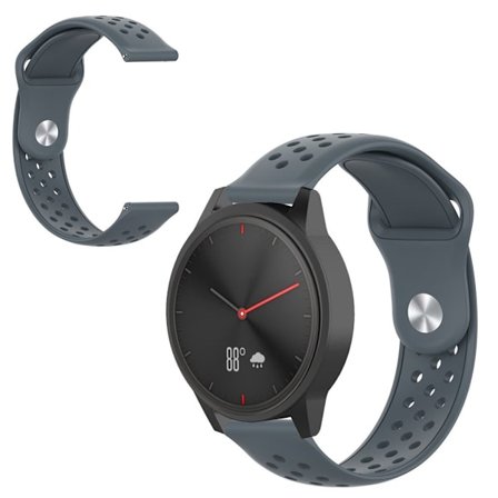 Huawei Watch GT 2 42mm elegant silikon klockarmband - grå