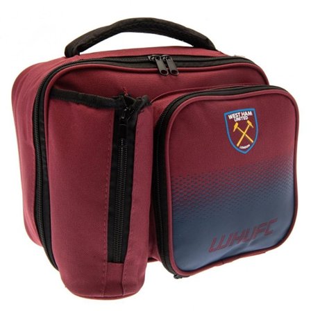 West Ham United FC Fade Lunch Bag One Size Burgundy