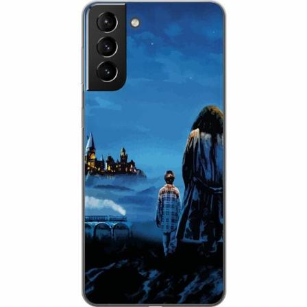 Samsung Galaxy S21+ 5g Genomskinligt Skal Harry Potter Hogwart