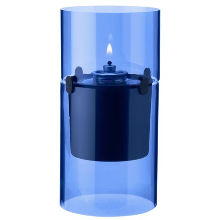 Stelton Lucie Hurricane -öljylamppu, azure