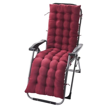 Udendørs Have Solstol Sol seng Dag seng Pude 4 Farver