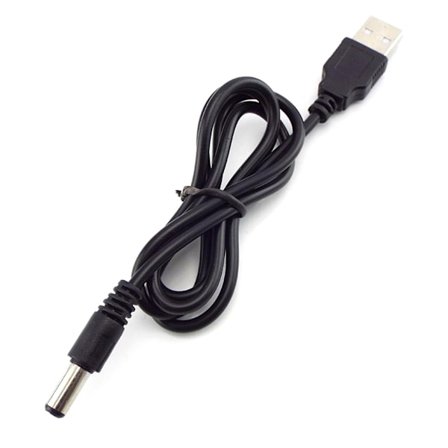 USB til DC5.5x2.1mm rundt hul boosterlinje WiFi router boostkabelledning 5/9/12V
