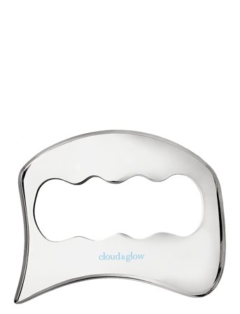Cloud & Glow Stainless Steel Body Gua Sha - Silver - ONE SIZE