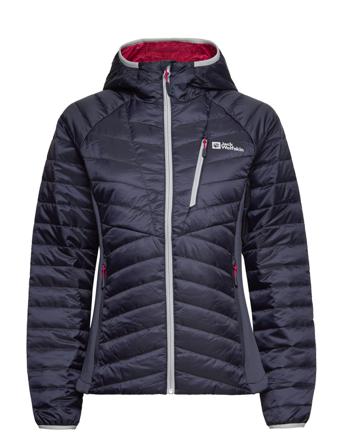 Routeburn Pro Ins Jkt W Foret Jakke Blå Jack Wolfskin