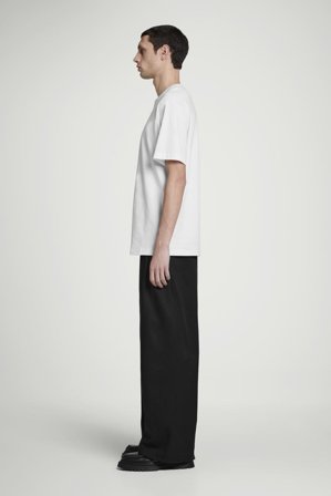 COS Men's Oversized Cotton T-Shirt in White