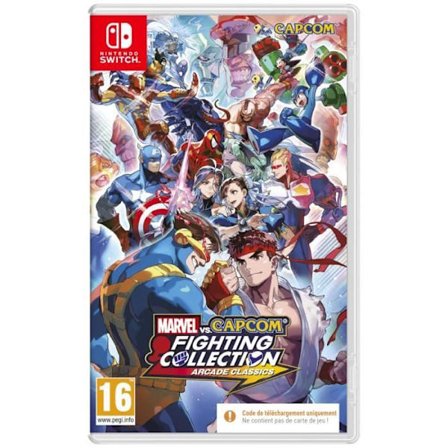 Marvel Vs Capcom Taistelukokoelma Arkadiklassikot (Latauskoodi) - Nintendo Switch -peli