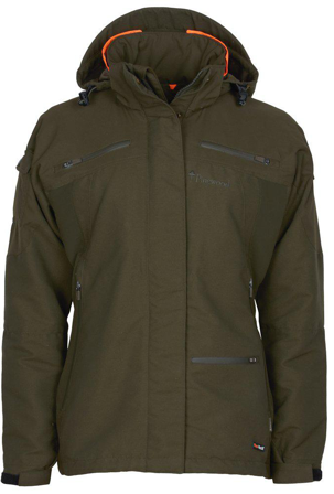 Pinewood Hunter Pro Xtr 2.0 Jacket naisten metsästystakki, tummanvihreä - Kuoritakit
