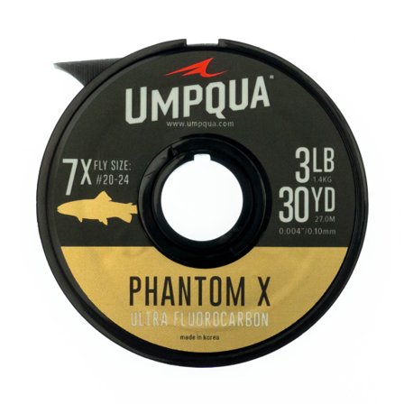 Umpqua Phantom X Fluorocarbon Tippet 27m - 7X/0,102m