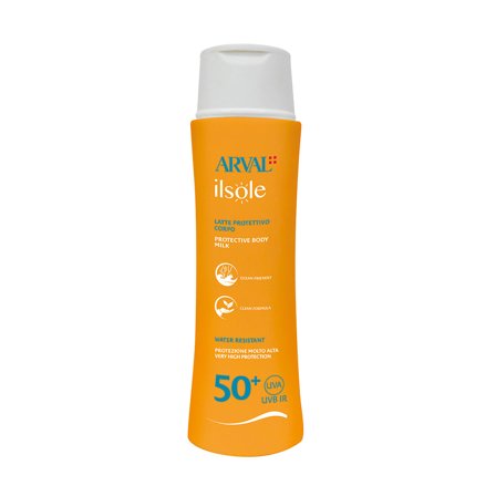 Arval Ilsole Latte protettivo corpo SPF50+ 200ml - Latte solare corpo alta prot.